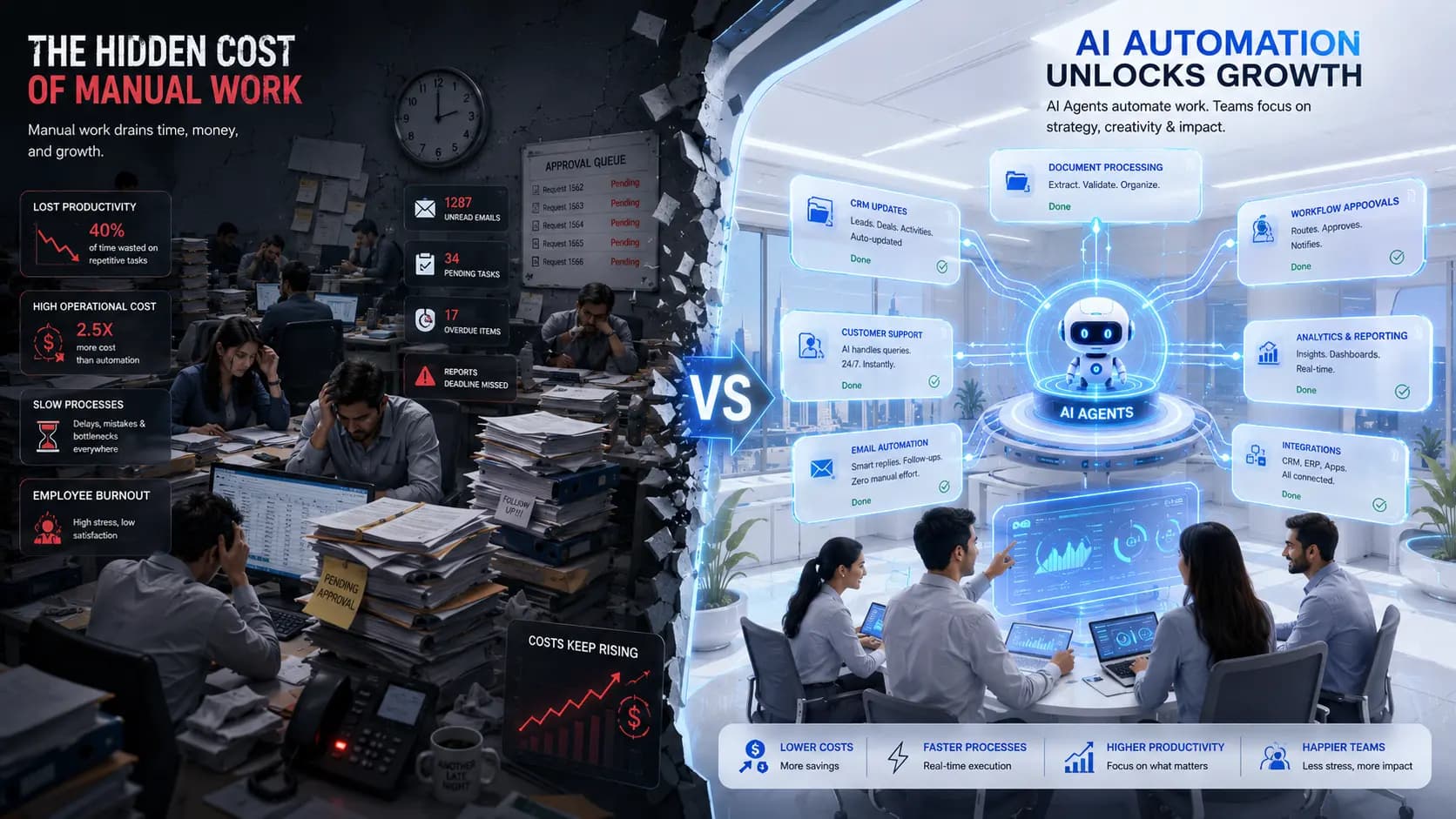 The Hidden Cost of Manual Work (And How AI Solves It)