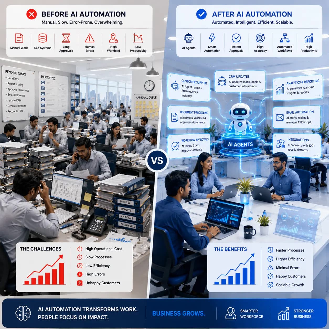 Why Your Business Doesn't Need More Employees—It Needs AI Automation