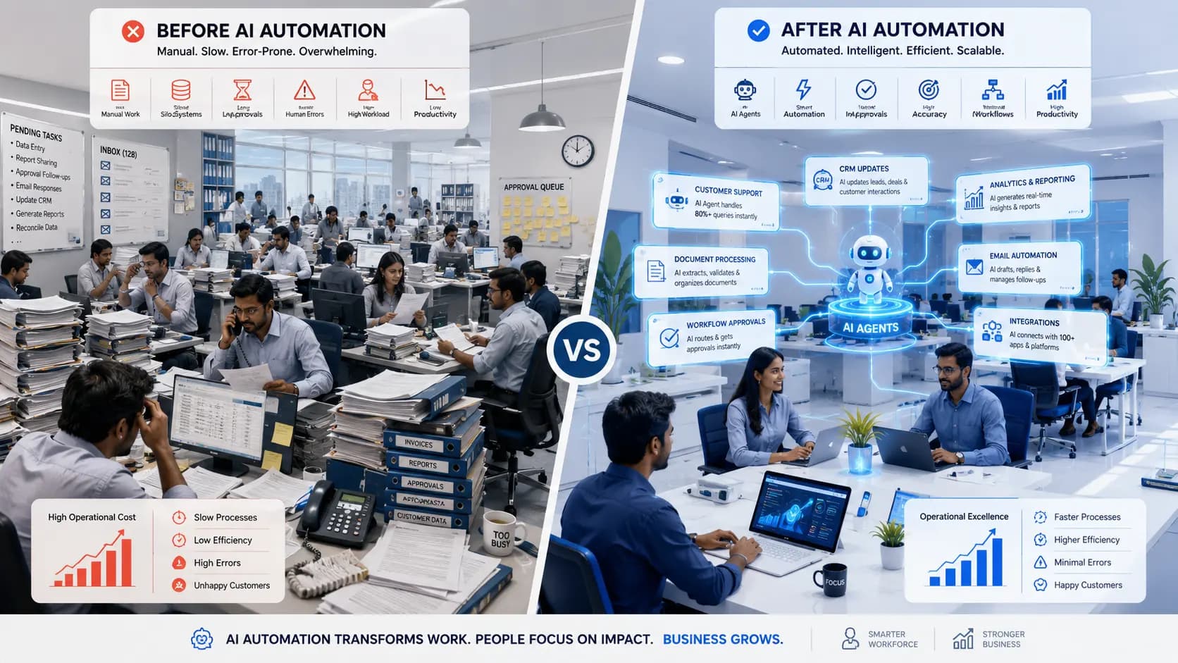 Why Your Business Doesn't Need More Employees—It Needs AI Automation